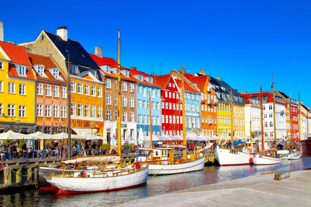 Central Copenhagen Apt With Balcony, Free Parking W Elevator Luaran gambar