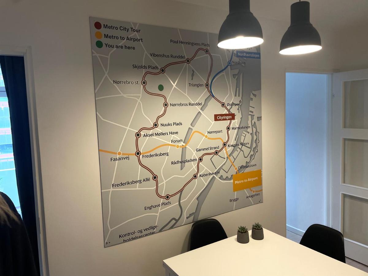 Central Copenhagen Apt With Balcony, Free Parking W Elevator Luaran gambar
