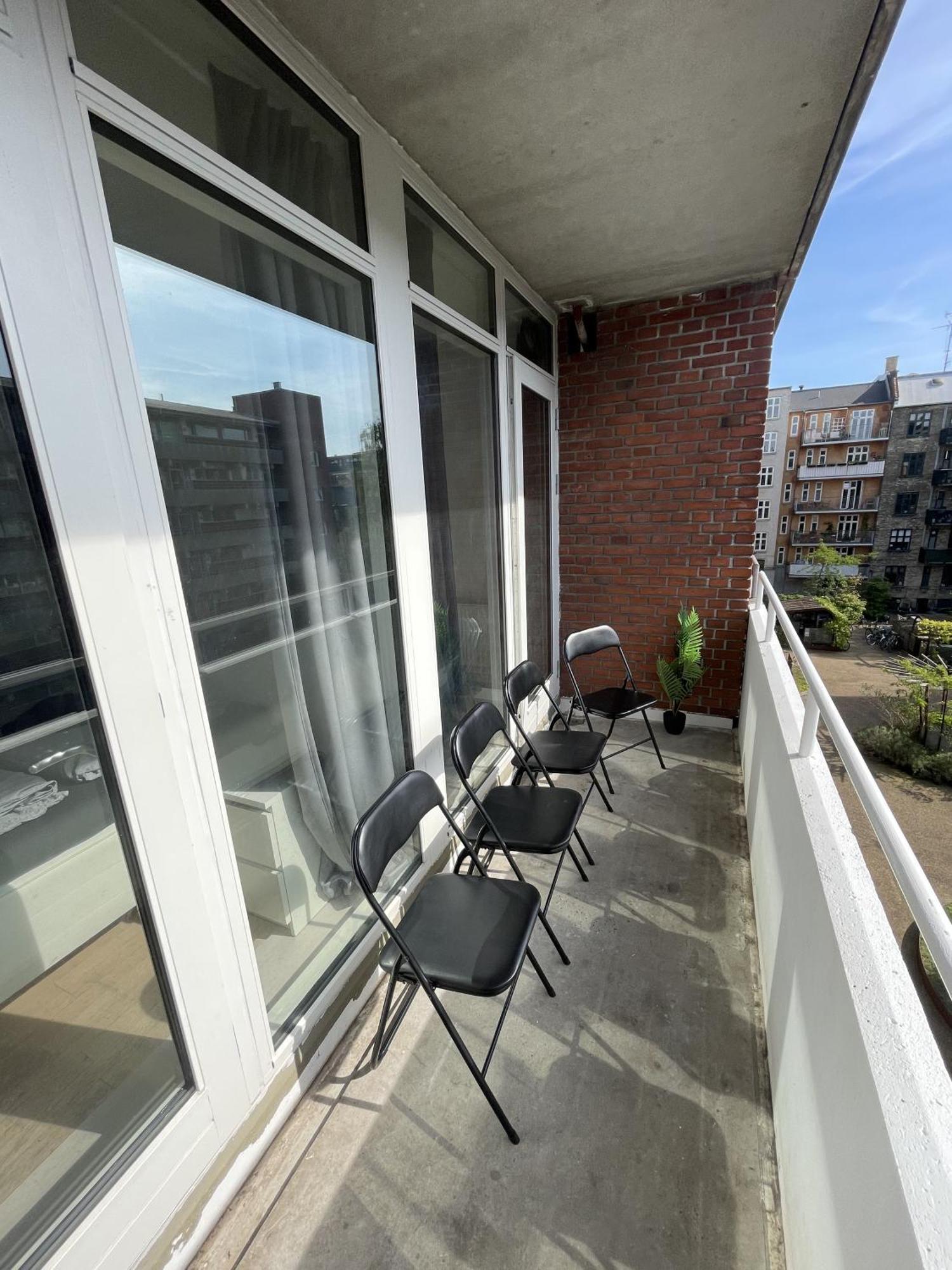 Central Copenhagen Apt With Balcony, Free Parking W Elevator Luaran gambar